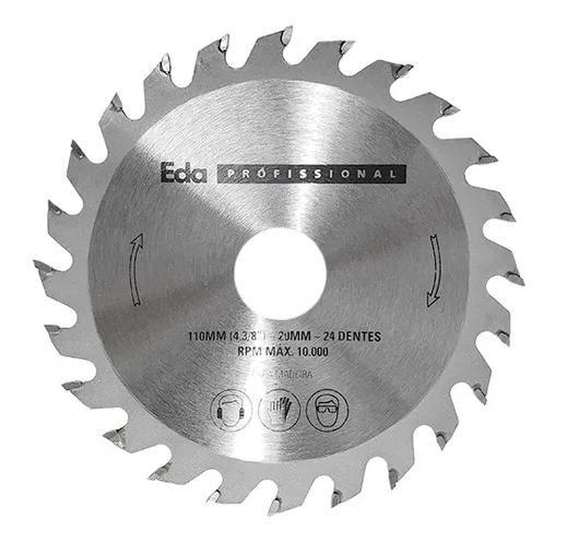 Imagem de Disco para serra circular 110mm 24 dentes eda