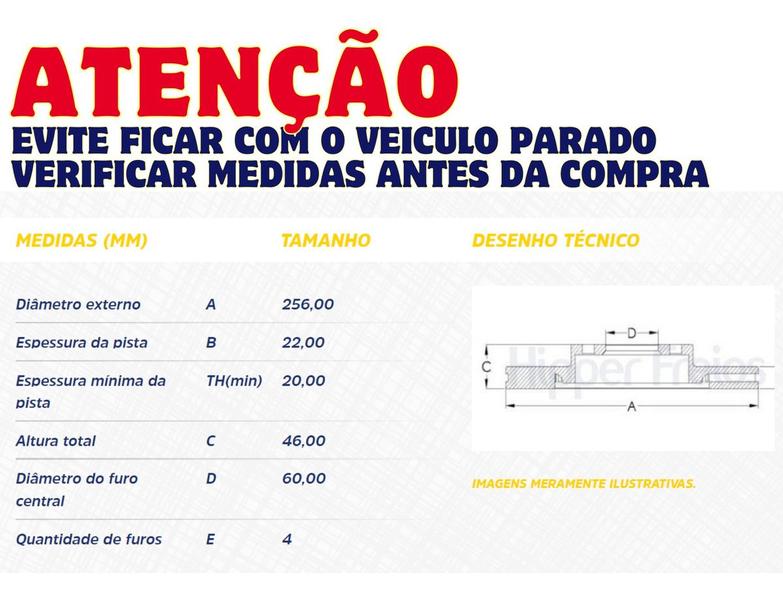 Imagem de Disco + Pastilha Freio Diant Novo Onix Plus Lt/Ltz 1.0 20/24