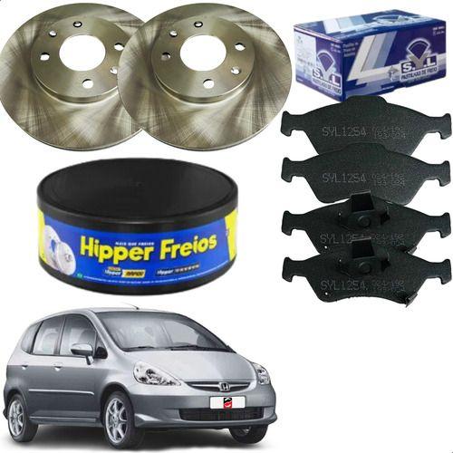 Imagem de Disco + Pastilha Fremax + Syl Honda Fit 1.4 8v 2005... Produtos Originais para aperfeiçoar o seu veículo