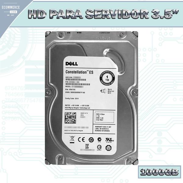 Imagem de Disco Rígido Dell Poweredge 1950 1TB 3.5 7.2K 6GBs