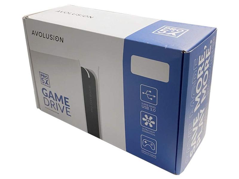 Imagem de Disco rígido externo para jogos Avolusion PRO-5X 12TB USB 3.0