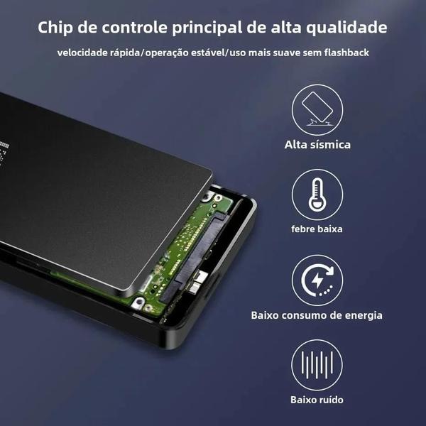 Imagem de Disco Rígido Externo Portátil 2.5" Kesu - USB 3.0 - 250GB, 320GB, 500GB ou 1TB