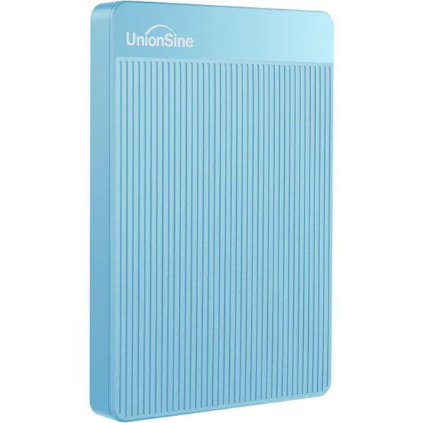 Imagem de Disco rígido externo portátil UnionSine 1TB USB 3.0 azul