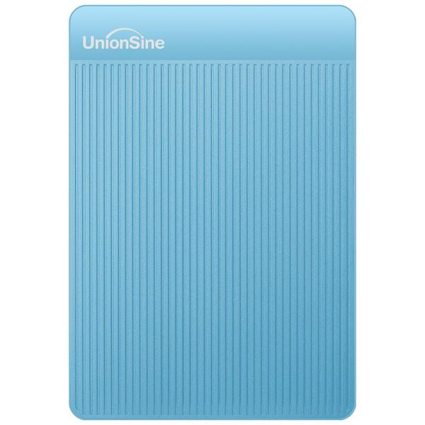 Imagem de Disco rígido externo portátil UnionSine 1TB USB 3.0 azul