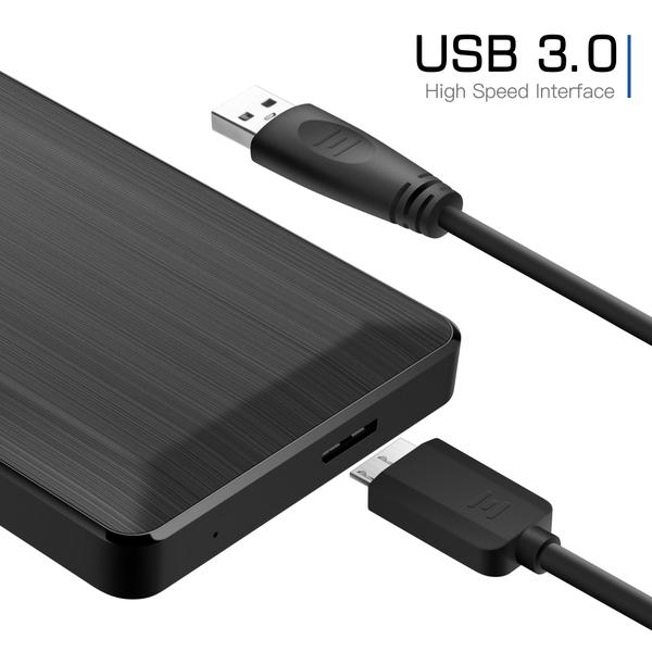 Imagem de Disco rígido externo portátil UnionSine HDD 1TB 2.5'