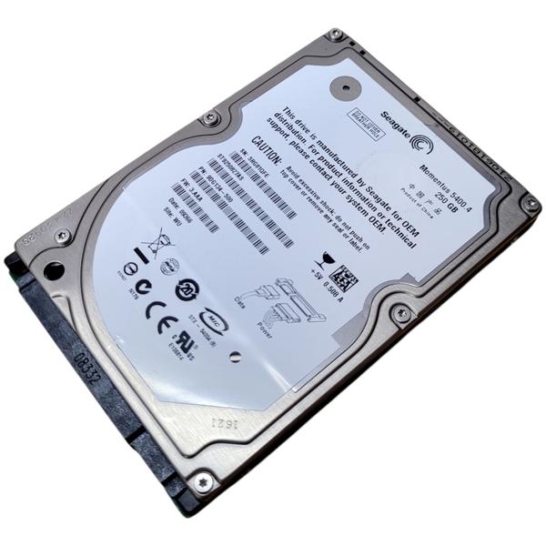 Imagem de Disco Rigido Hd Interno Seagate 250gb 2,5 Sata Diversos Modelos