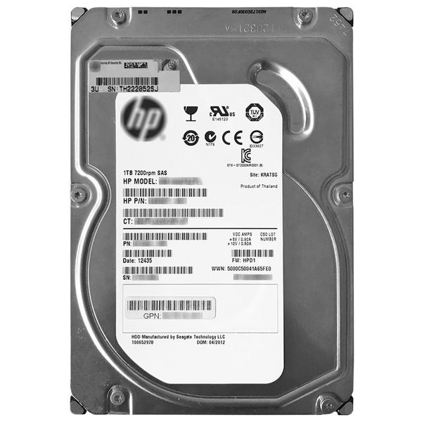 Imagem de Disco Rígido HD SAS 1TB 7.2K 3.5" 6GB/s HP Proliant