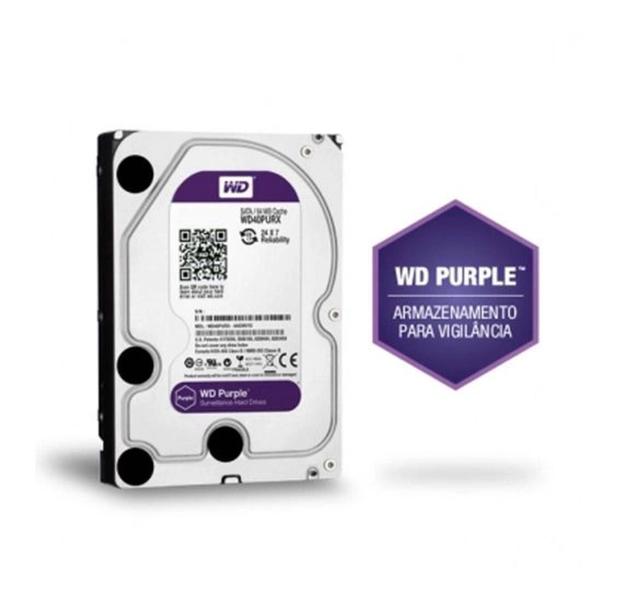 Imagem de Disco Rígido (Hd) Wd Purple 3tb Sata 3,5 Para Cftv