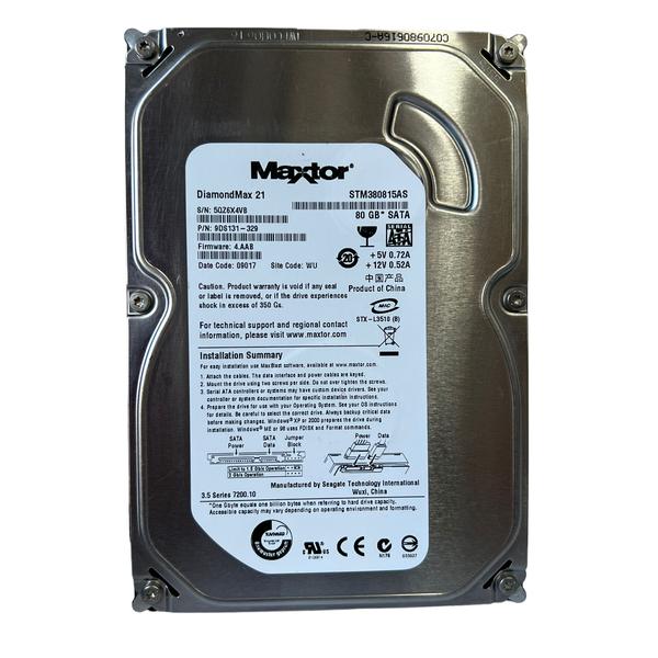 Imagem de Disco Rigido Interno Hd 80gb Seagate / Maxtor Sata 3,5