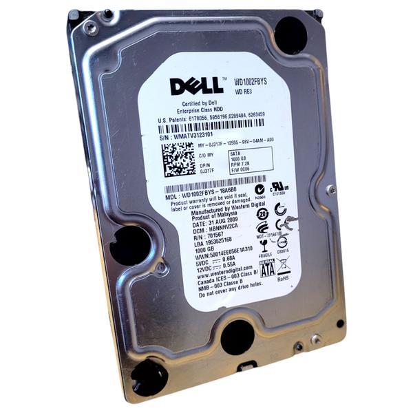 Imagem de Disco Rígido Interno Hd Dell Wd Re3 Wd1002fbys 1tb 3,5 Sata - Desempenho Confiavel