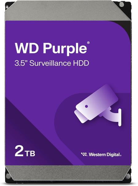 Imagem de Disco rígido interno Western Digital WD Purple 2TB