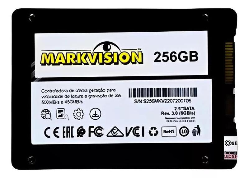 Imagem de Disco sólido Markvision  256GB SSD