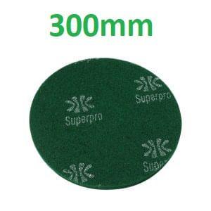 Imagem de Disco SUPERPRO Limpador p/ Enceradeira Verde 300mm