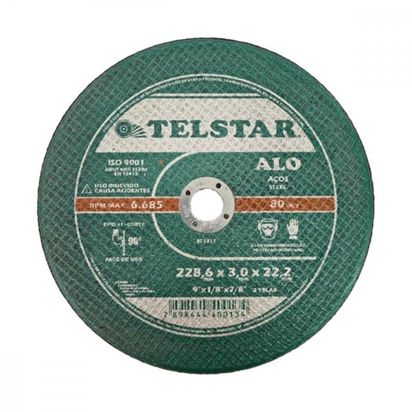 Imagem de Disco Telstar Corte Ferro A 09X7/8 - Kit C/5 PC