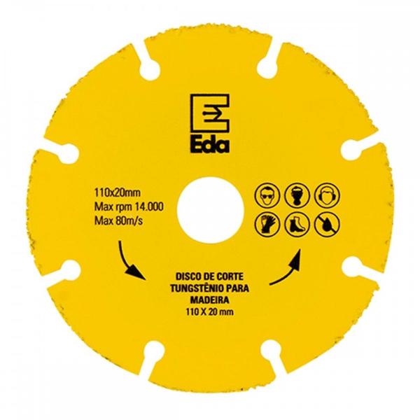 Imagem de Disco Tungstenio Eda Mad 110X20Mm