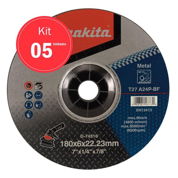 Imagem de Discos para Desbaste 7" X 7/8" D-74516 - Makita