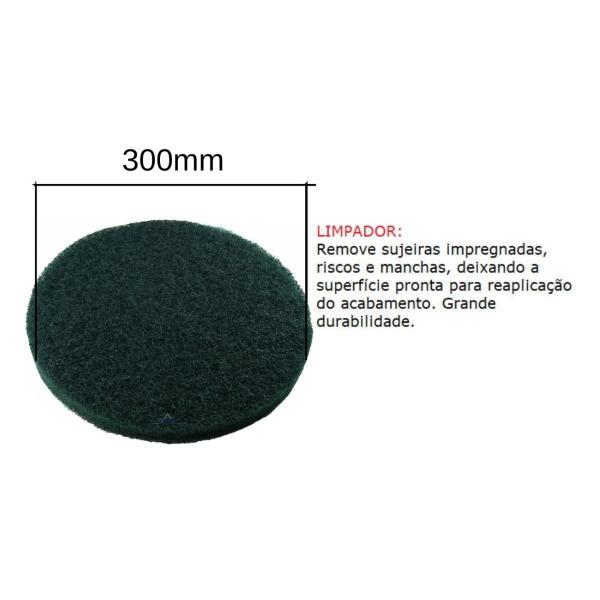 Imagem de Discos Verde + Preto P/Enceradeira Industriai Cleaner 300mm