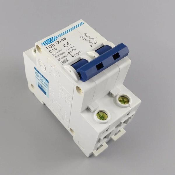 Imagem de Disjuntor Dc Cc Corrente Contínua 10a 440v Bipolar