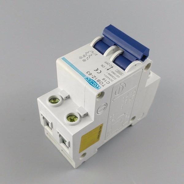 Imagem de Disjuntor Dc Cc Corrente Contínua 16a 440v Bipolar