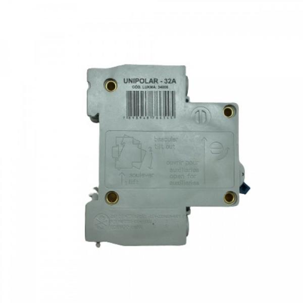 Imagem de Disjuntor din unipolar 32amp lukma34006