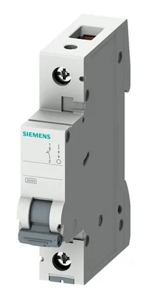 Imagem de Disjuntor Mini Din Unipolar 32A 220/380V 3Ka Curva C Siemens