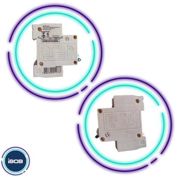 Disjuntor Monopolar Termomagnético 40A Curva C Nema Altronic Imagem de Disjuntor Monopolar Termomagnético 40A Curva C Nema Altronic