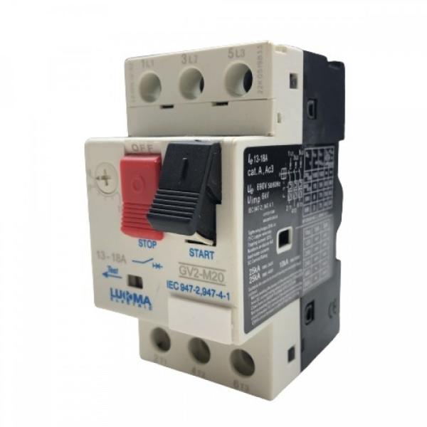 Imagem de Disjuntor motor 13 a 18amp lukma 38007