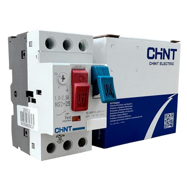 Imagem de Disjuntor Motor Chint NS2-25 1,6-2,5A 690V