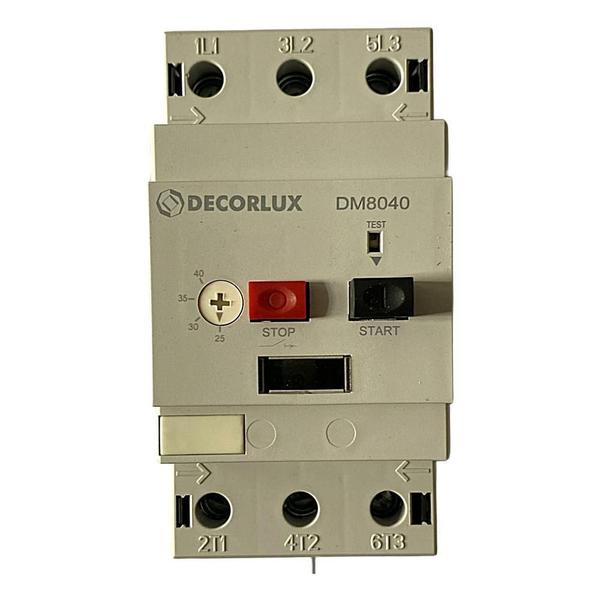 Imagem de Disjuntor Motor Tripolar 80A Com Ajuste 25.0-40.0A Decorlux