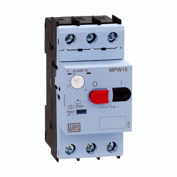 Disjuntor Motor Weg AZ MPW18-3-D063 Imagem de Disjuntor Motor Weg AZ MPW18-3-D063