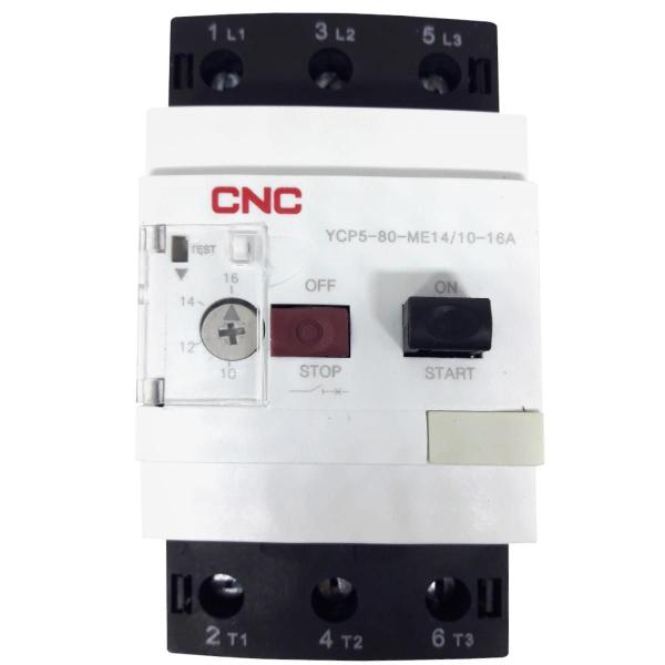 Imagem de Disjuntor Motor YCP5-80-ME16 10-16A CNC 3 Polos 415V