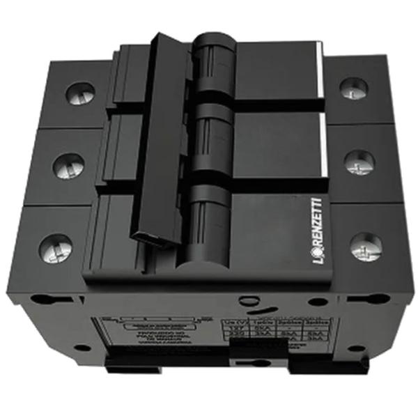 Imagem de Disjuntor Nema Bolt-On DLB-3010 Tripolar 10A Lorenzetti