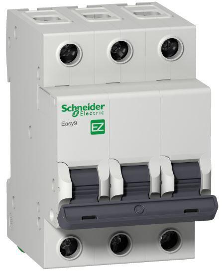 Imagem de Disjuntor Schneider Easy9 Trifásico 3P 20A Curva C EZ9F33320