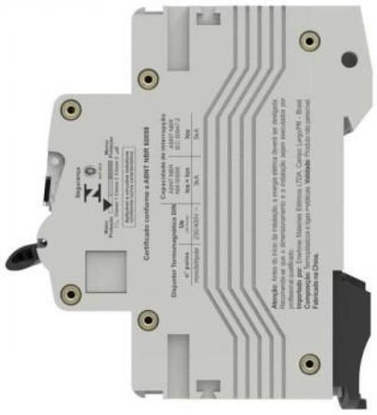 Imagem de Disjuntor Tripolar Curva C 50A Din - Enerbras Dt3 - E3C50