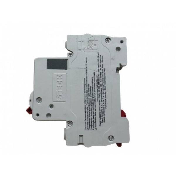 Disjuntor unipolar 16amp curva c steck sdd61c16 Imagem de Disjuntor unipolar 16amp curva c steck sdd61c16