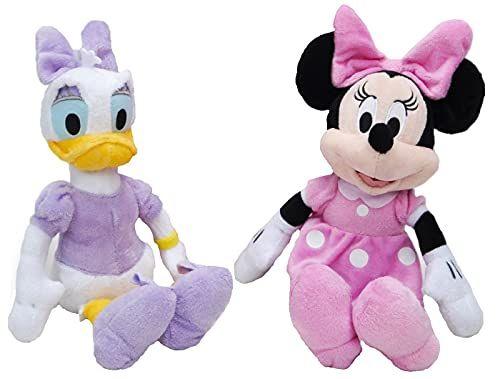 Imagem de Disney 10 "Plush Minnie Mouse & Daisy Duck 2-Pack (Pink Minnie & Daisy)