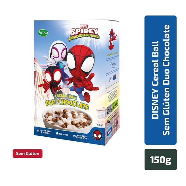 Imagem de Disney cereal ball duo chocolate sem gluten 150g - vitao