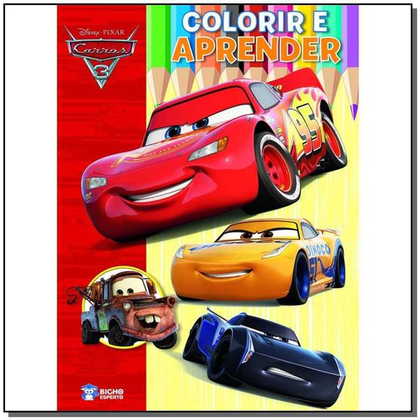 Imagem de Disney Colorir e Aprender - Carros 3 - Rideel