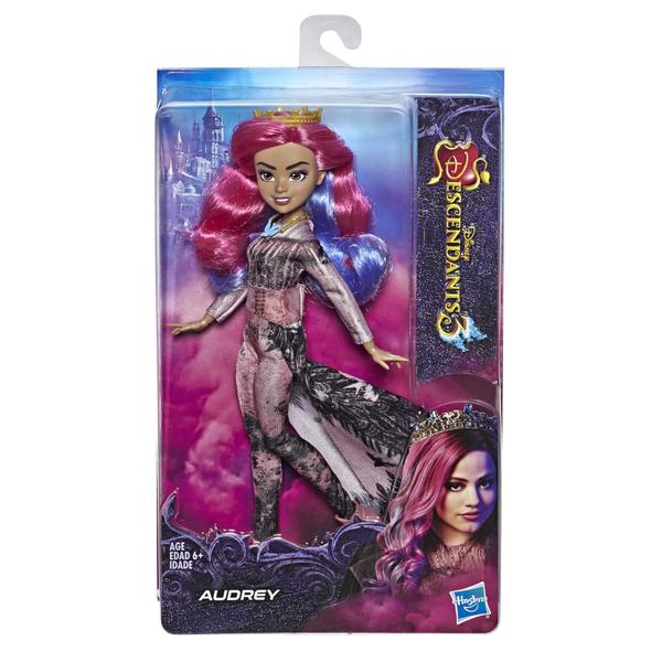 Imagem de Disney Descendentes Audrey Fashion Doll, Inspirado em Descendentes 3, Marrom/a