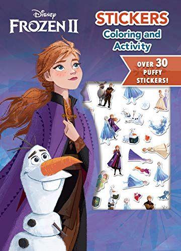 Imagem de Disney Frozen 2 32 Páginas Coloração e Livro de Atividades com Adesivos Inchados 45823, Bendon