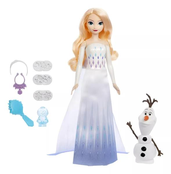 Imagem de Disney Frozen Boneca Aventuras Elsa E Olaf Hyh10 Mattel