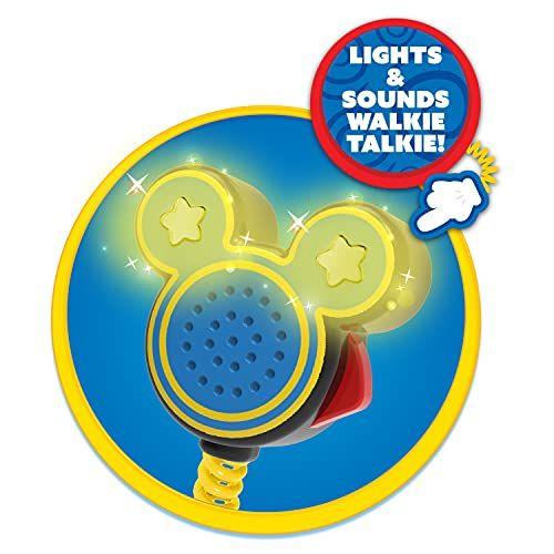 Imagem de Disney Junior Mickey Mouse Funhouse Adventures Mochila, 5 Peças Pretend Play Set with Lights and Sounds Accessories, by Just Play