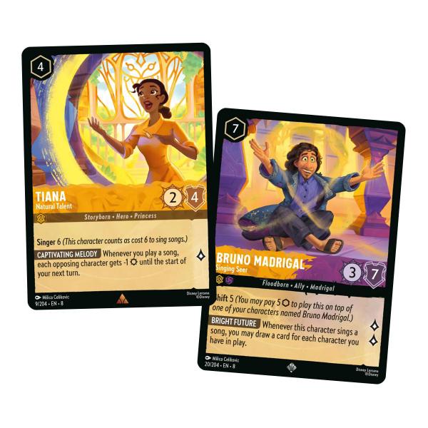 ティアナ ジャズレストランのオーナー エンチャンテッド Lorcana Disney Lorcana Reign of Jafar Starter Deck Tiana E Bruno EN