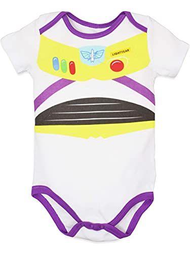 Imagem de Disney Pixar Baby Boys 5 Pack Bodysuit Nemo Buzz Incredibles Monsters Inc 3-6 Meses