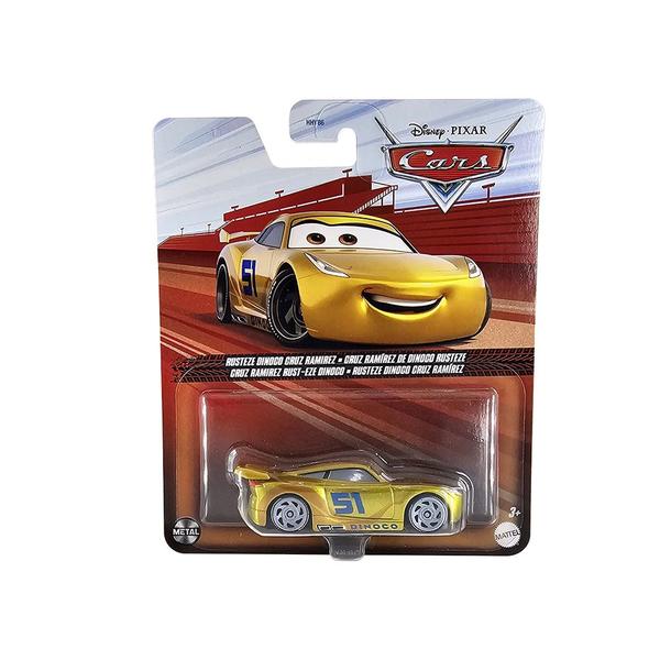 Imagem de Disney Pixar Cars Rusteze Dinoco Cruz Ramirez