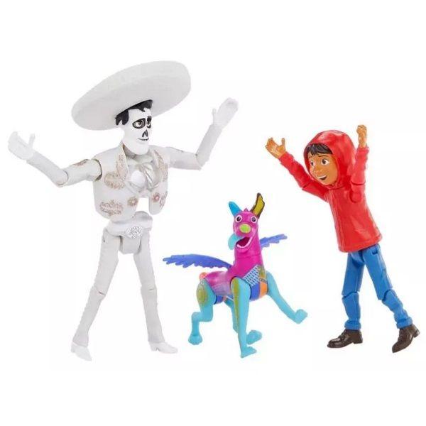 Imagem de Disney Pixar Storytellers Coco Pacote com 3 Bonecos Mattel HMM01