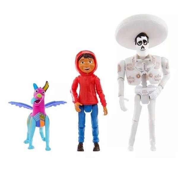 Imagem de Disney Pixar Storytellers Coco Pacote com 3 Bonecos Mattel HMM01