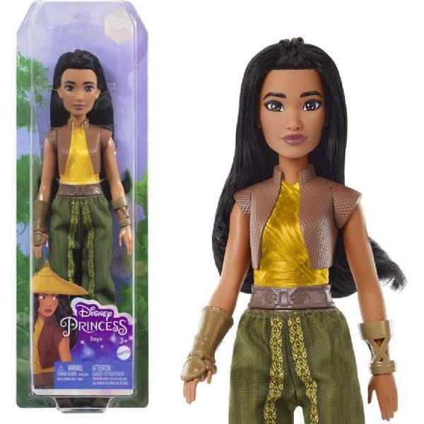 Imagem de Disney Princesa Boneca Raya com acessórios - Mattel