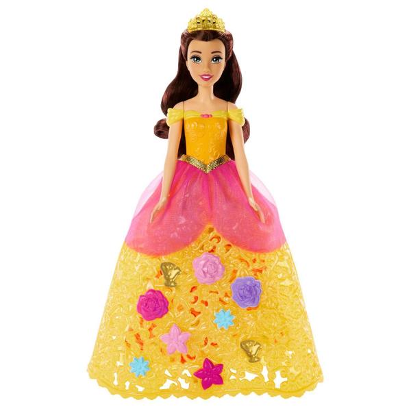 Imagem de Disney Princesas Bela Moda Floral - Mattel