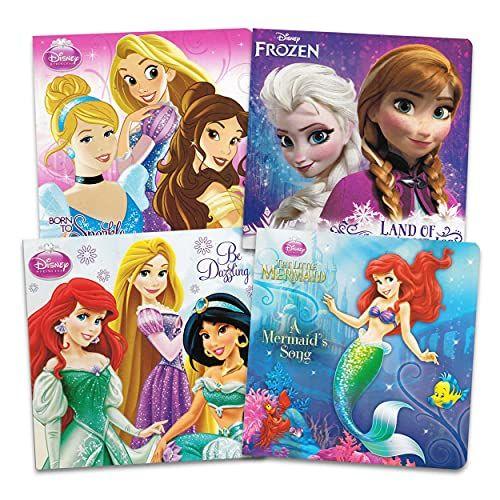 Imagem de Disney Princess Board Books Super Set ~ 7 Pack Disney Princess e Disney Frozen Books for Toddlers